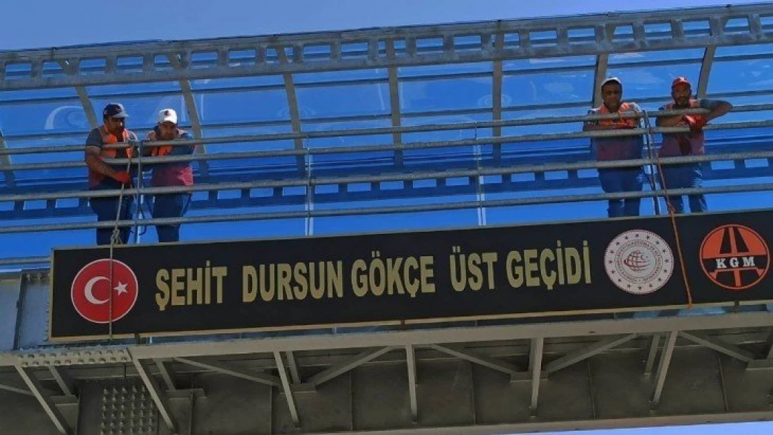 Şehit Dursun'un adı üstgeçide konuldu