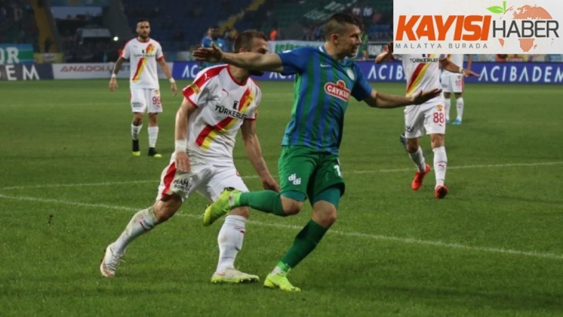 Çaykur Rizespor: 0 - Göztepe: 0 