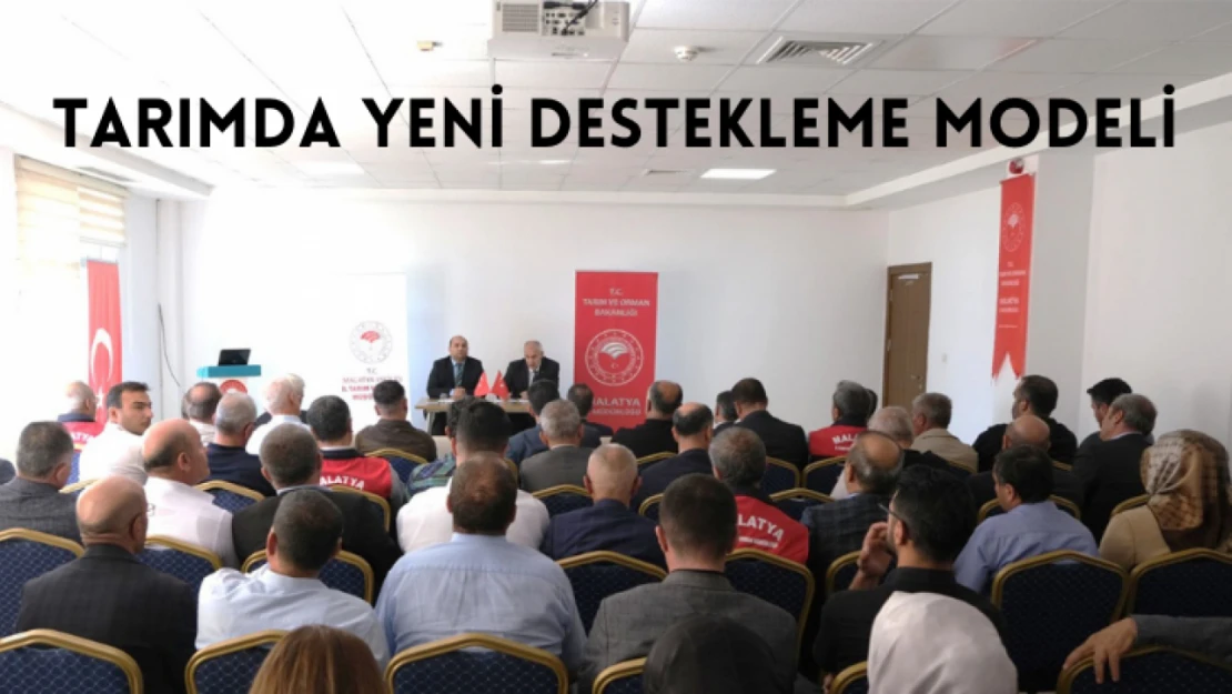 Tarımda yeni destekleme modeli