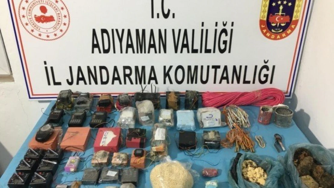 Teröristlerin gömdüğü patlayıcılar bulundu