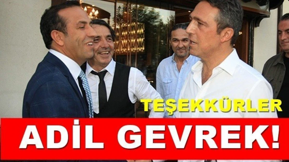 Teşekkürler Adil Gevrek!