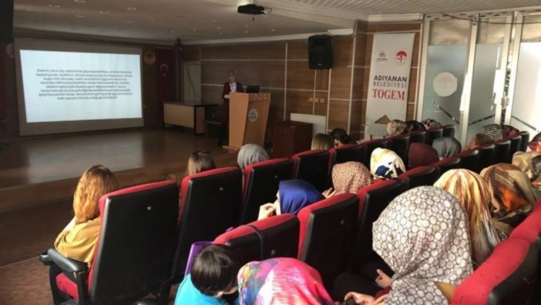 TOGEM kursiyerlerine seminer verildi