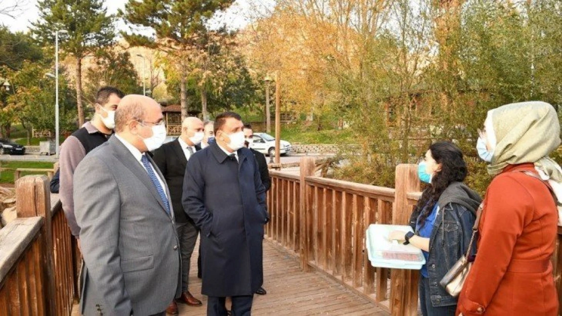 Turgut Özal Tabiat Parkı'ında yenileme çalışmaları başladı