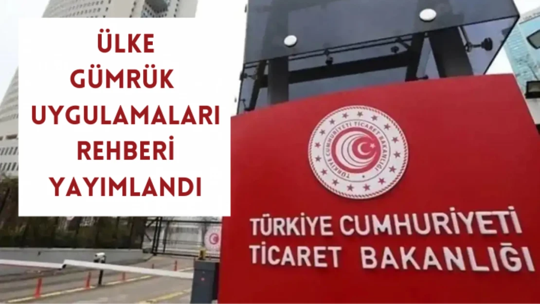 Ülke Gümrük Uygulamaları Rehberi yayımlandı