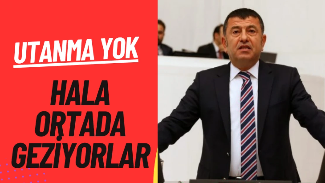 'Utanma duygusu yok, hala ortada geziyorlar!'