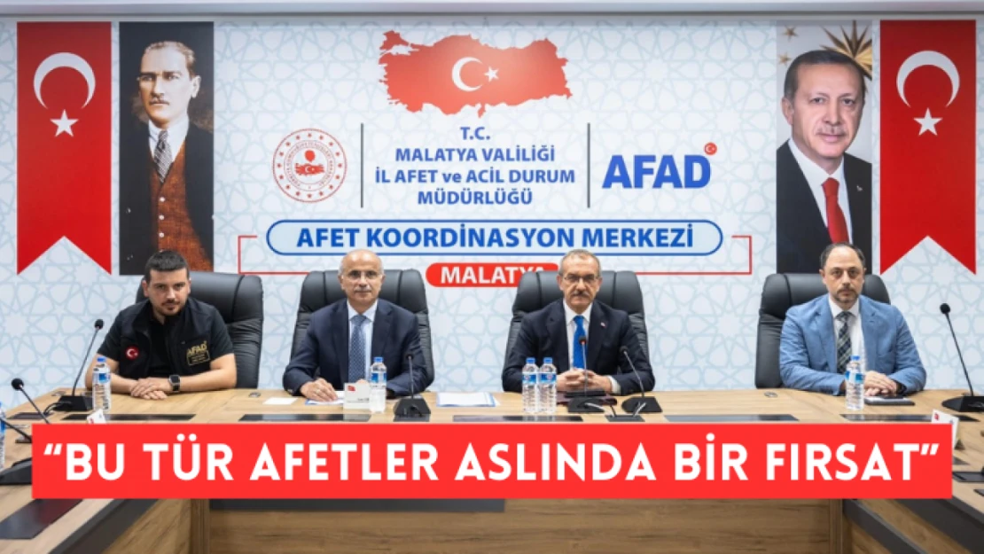 Vali: Bu tür depremler aslında bir fırsat