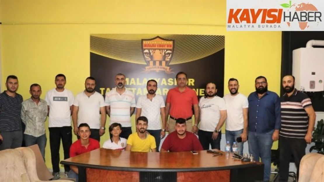 Yeni Malatyaspor yönetiminden hayırlı olsun ziyareti