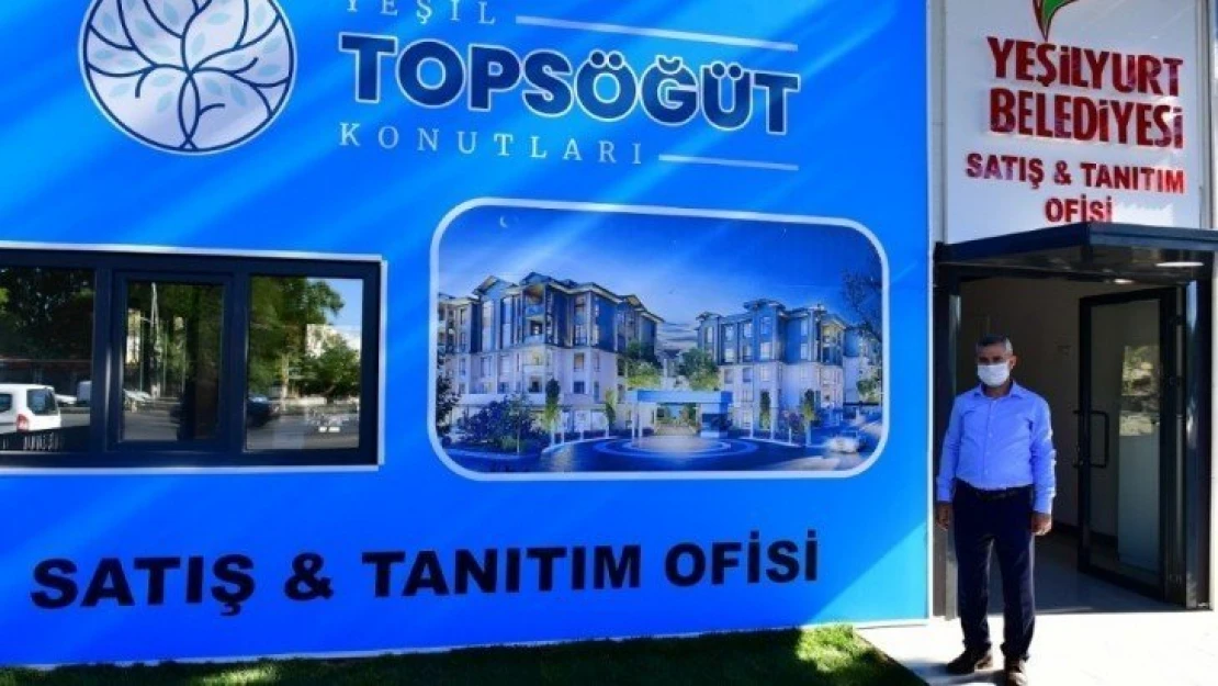 Yeşilyurt Belediyesi'nden Yeşil Topsöğüt konutları