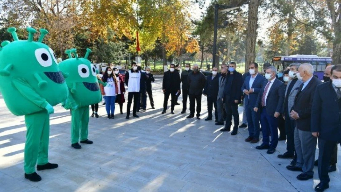 Yeşilyurt'ta 'önleminizi alın sağlıklı kalın' kampanyası başlatıldı