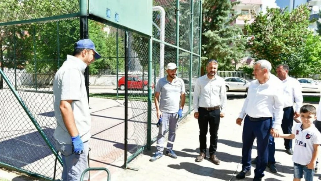 Yeşilyurt'ta 227'inci park yapılıyor