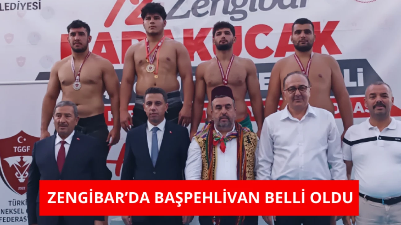 Zengibarda'da başpehlivan belli oldu