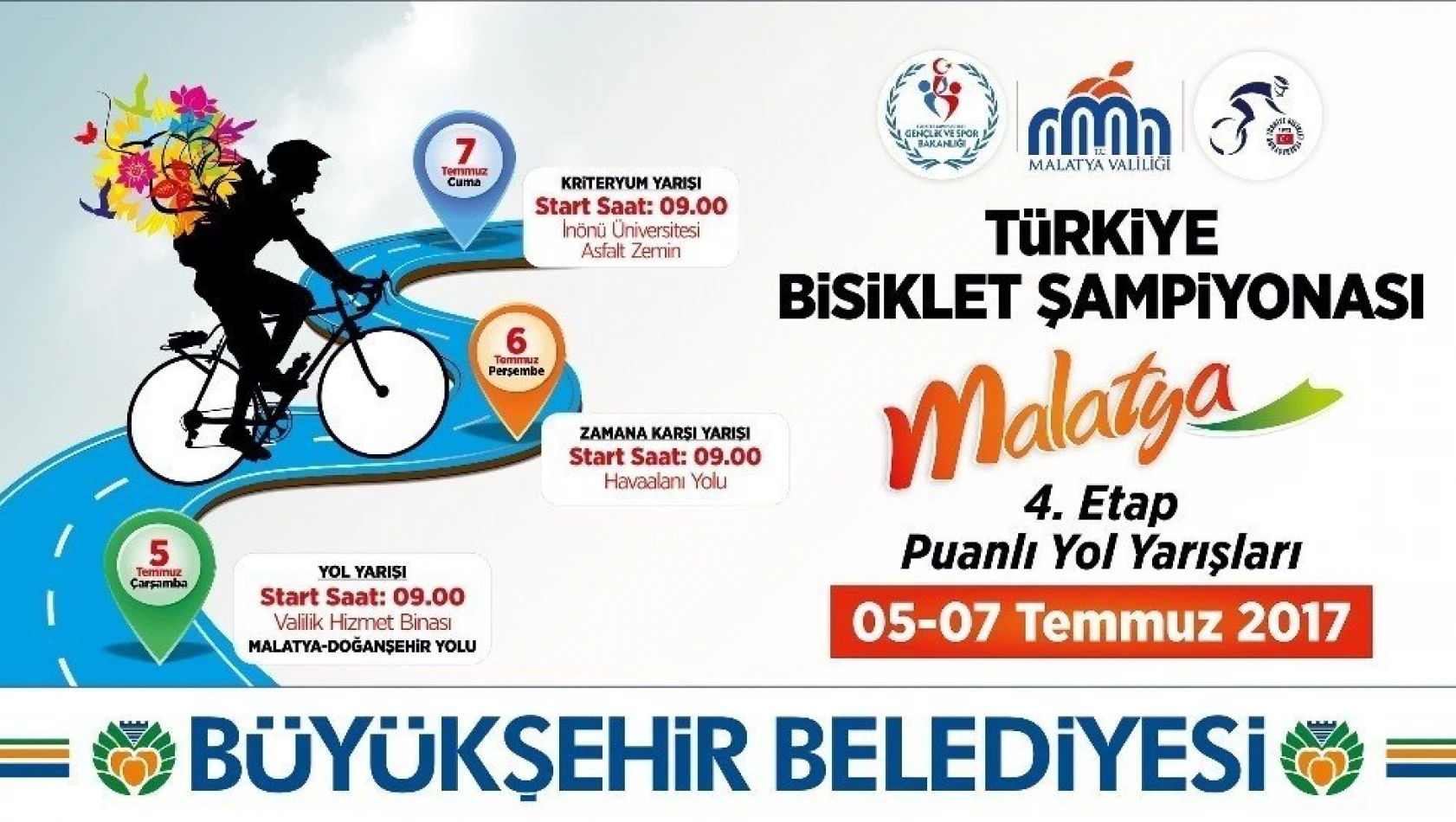 Malatya'da bisiklet yol yarışları yapılacak