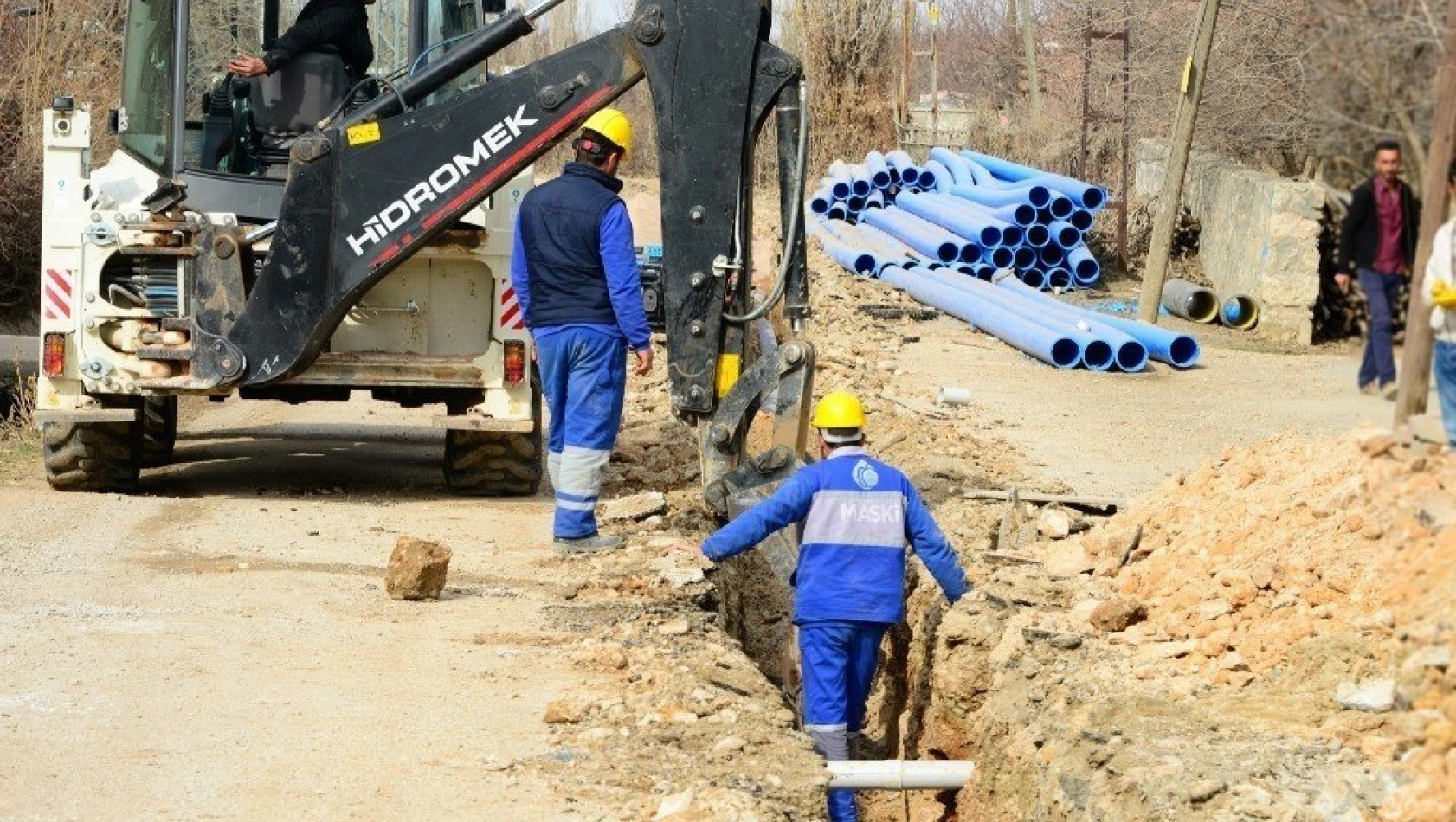 MASKİ'den 5 mahalleye 1,5 milyon TL'lik dev yatırım
