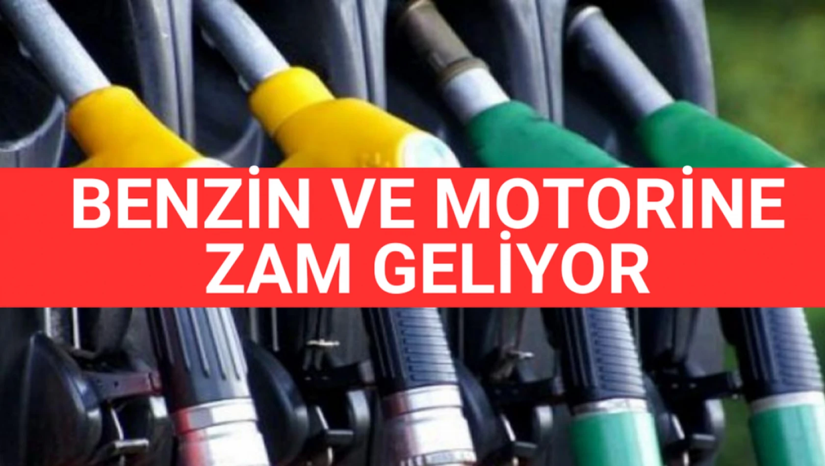 Benzin ve motorine zam geliyor