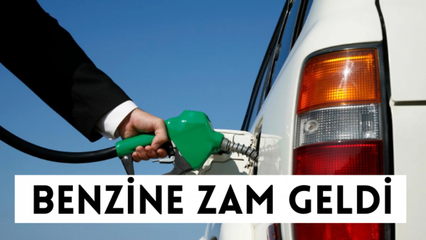 Benzine zam geldi!