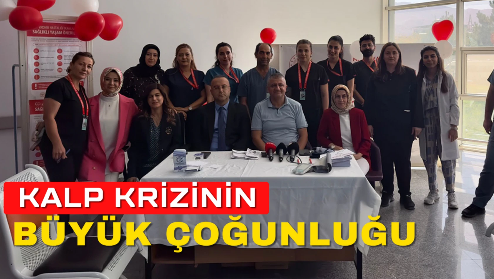 Kalp krizinin büyük çoğunluğu