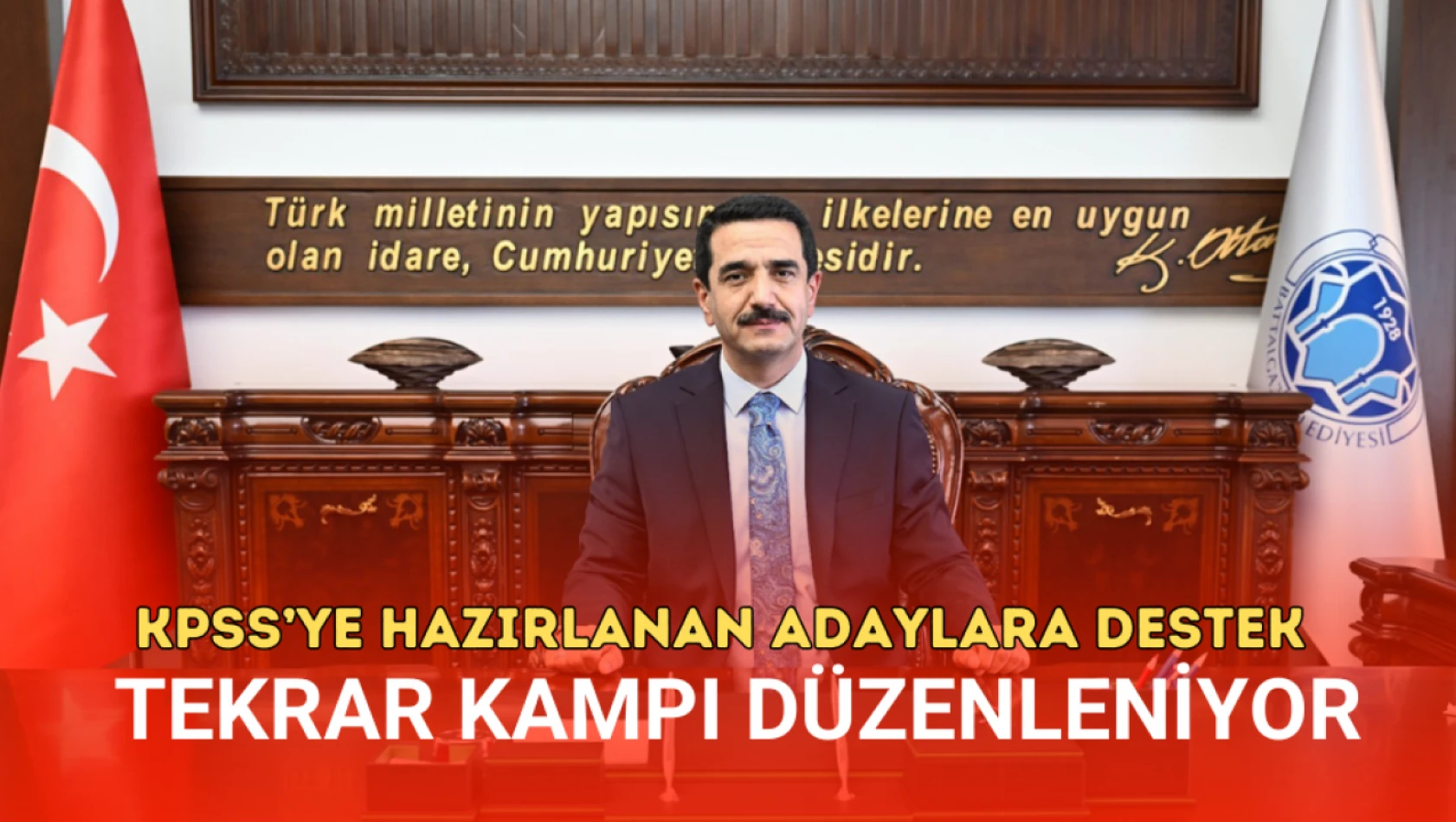 KPSS'ye hazırlanan adaylara destek