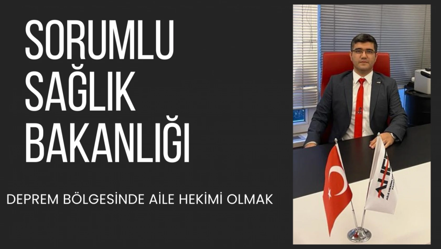 Sorumlu Sağlık Bakanlığı!