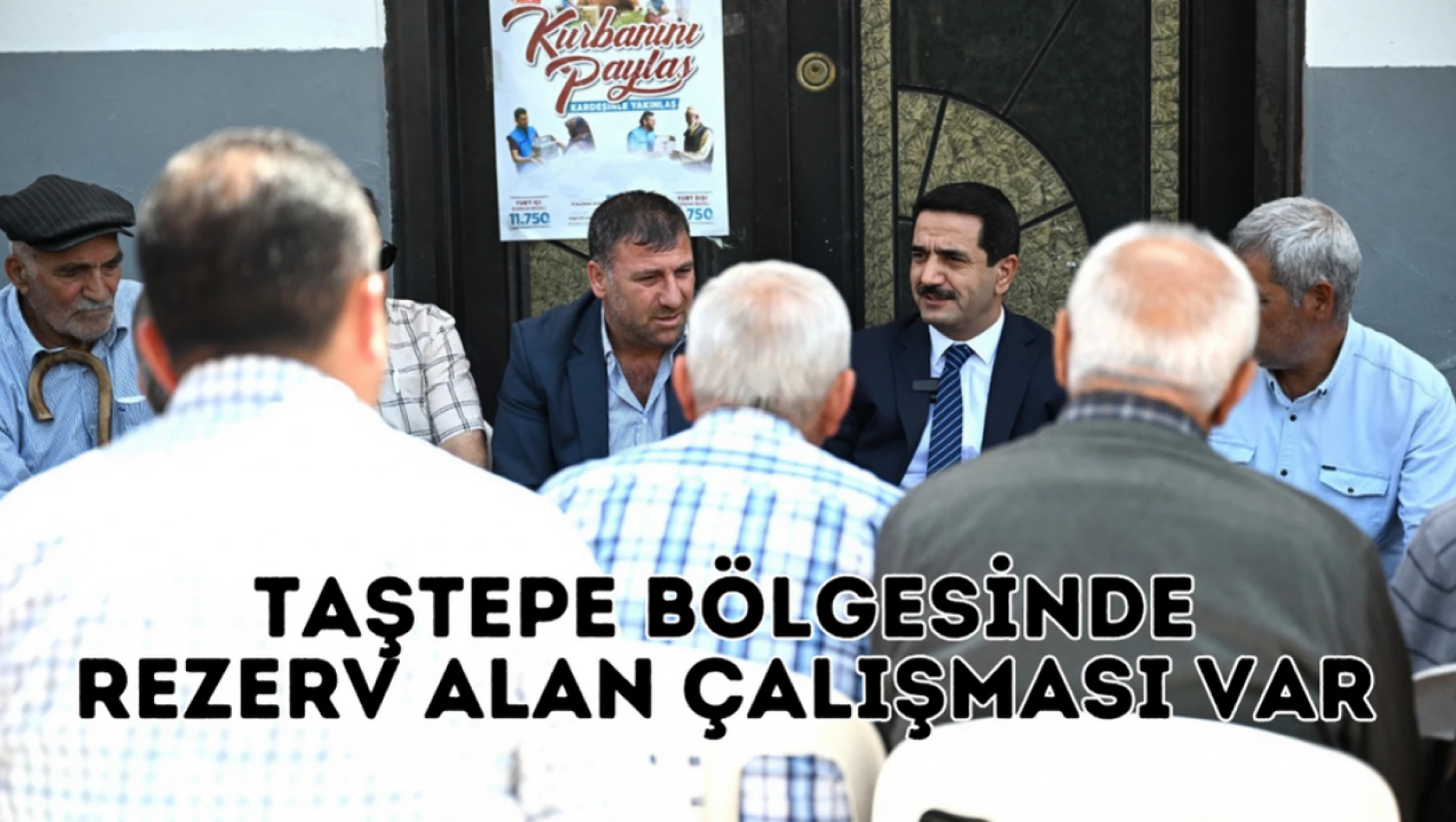 Taştepe bölgesinde rezerv alan çalışması var