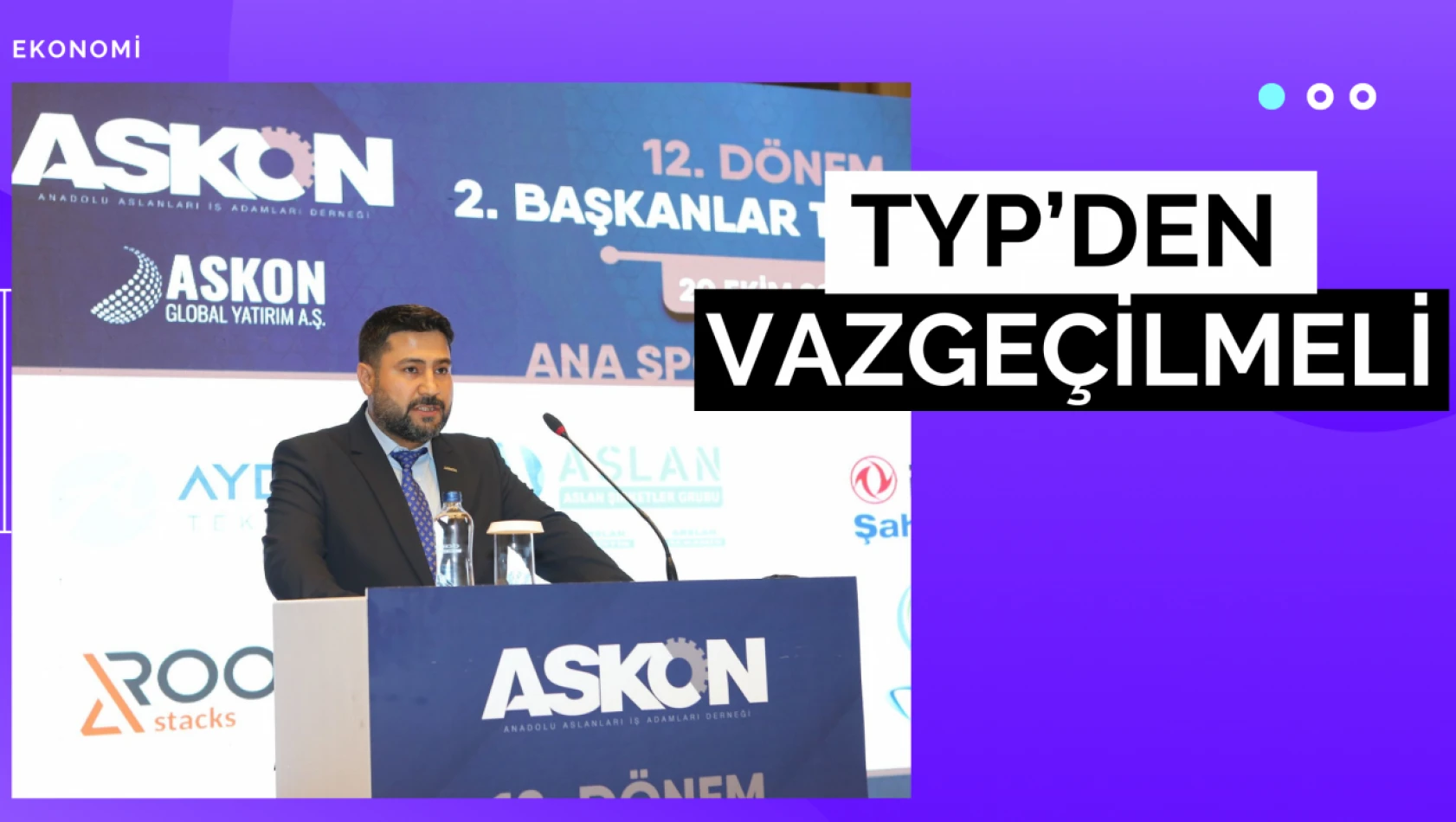 TYP'den vazgeçilmeli