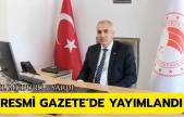 Resmi Gazete'de yayımlandı