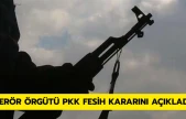 Terör örgütü PKK fesih kararını açıkladı