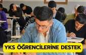 YKS öğrencilerine destek