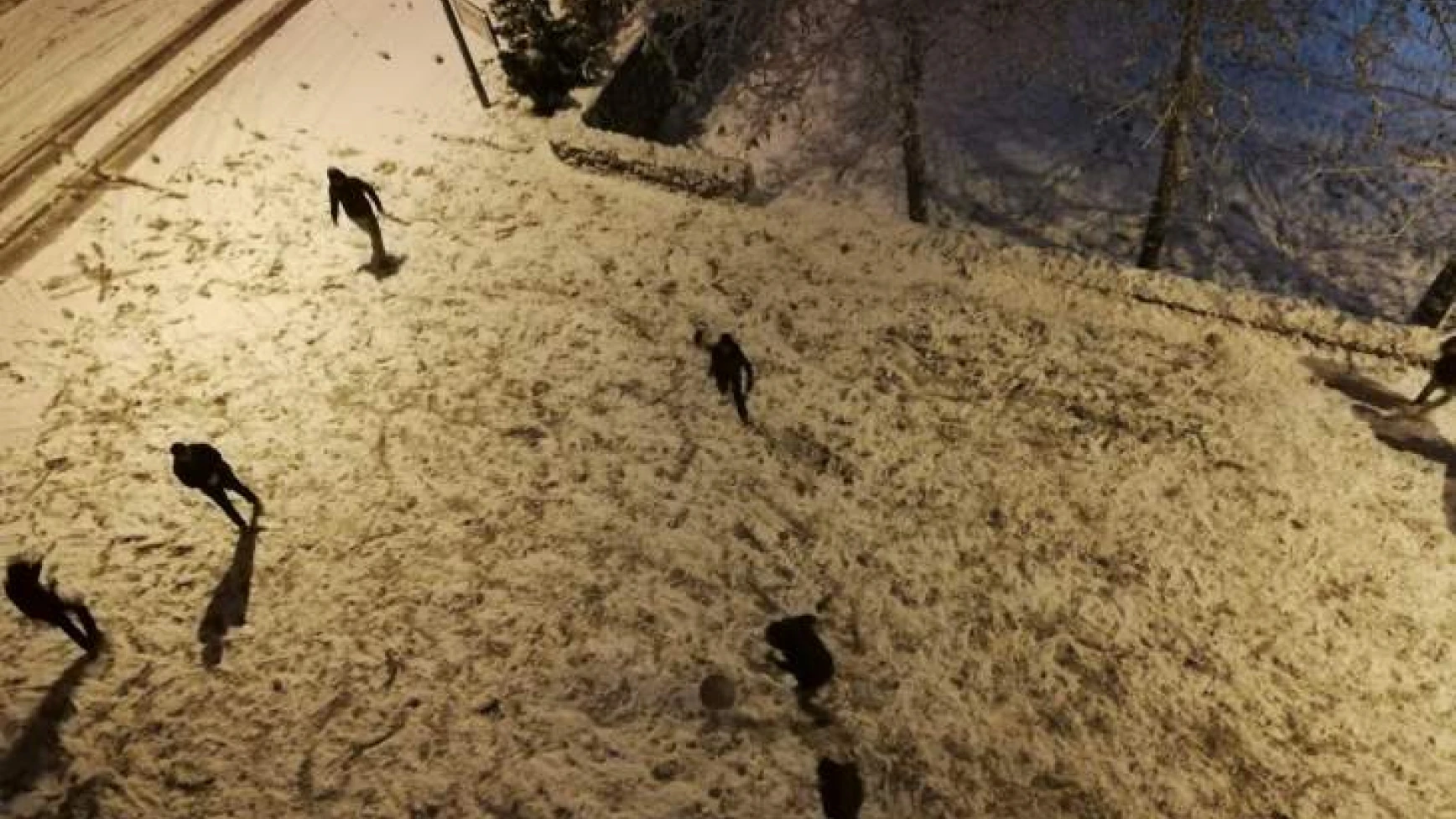 Malatya'da kar manzaraları