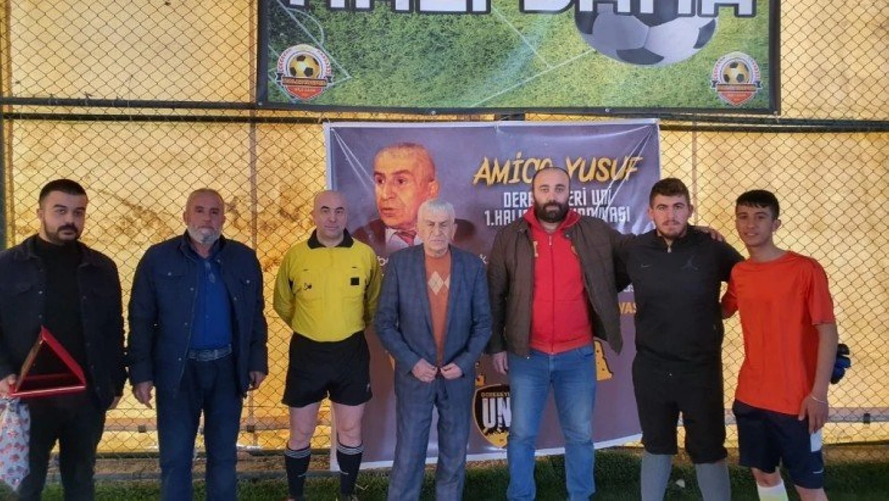 'Amigo Yusuf' adına futbol turnuvası düzenlendi