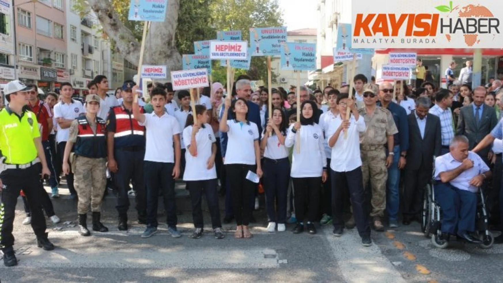 'Yaya güvenliğinin nöbetçisiyiz' kampanyası Adıyaman'da uygulandı