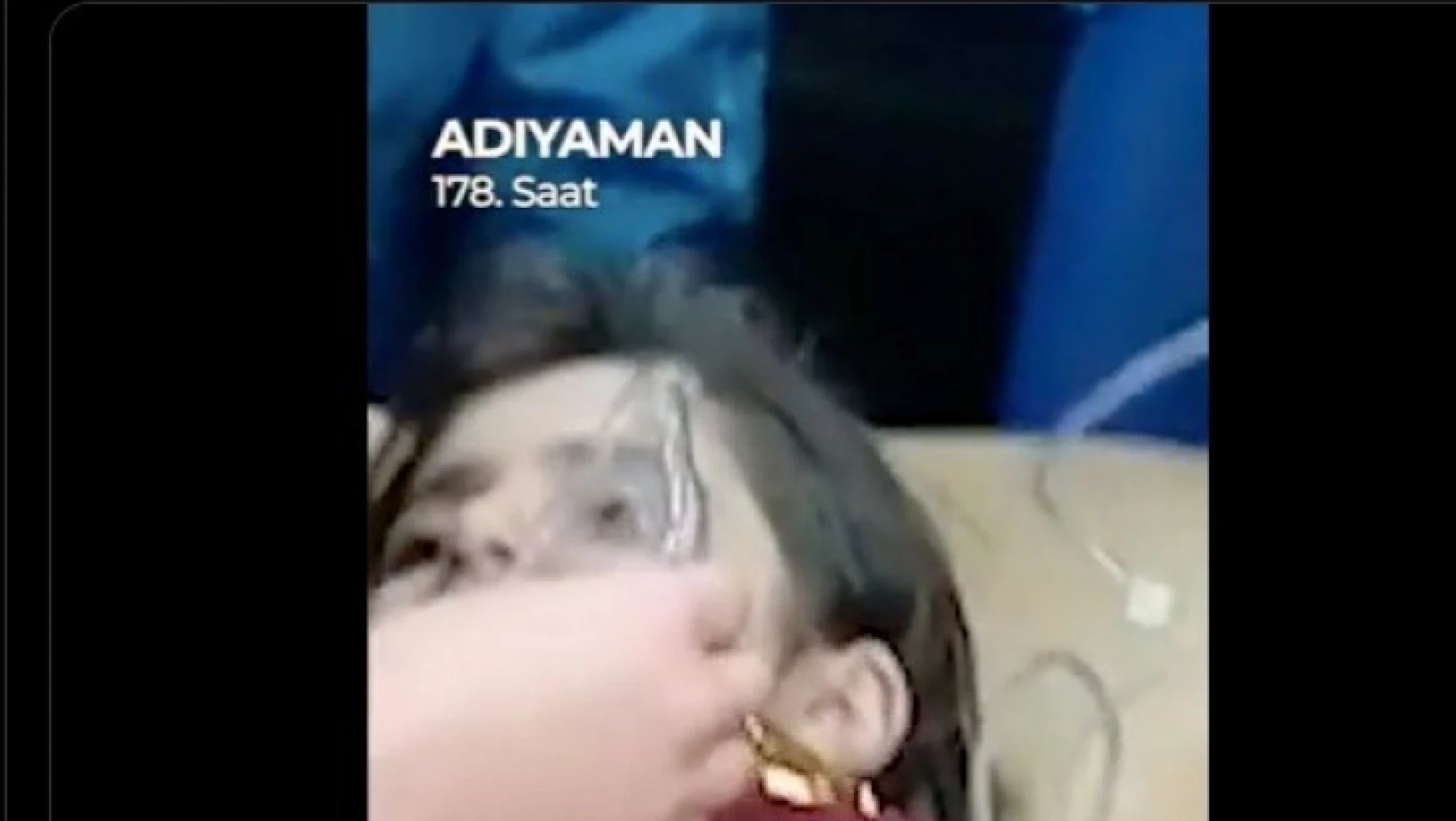 178 saat sonra enkazdan çıkan 6 yaşındaki Hivay, çilekli süt ve poğaça istedi