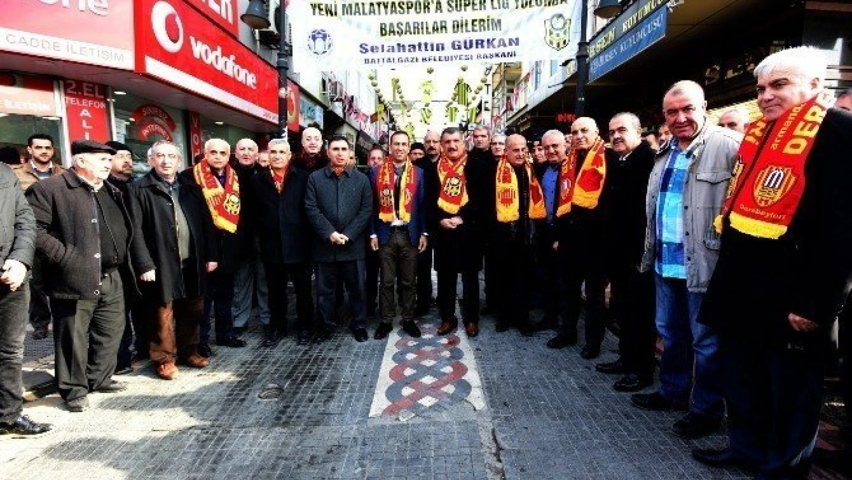 Yeni Malatyaspor Sokağı'nın açılışı yapıldı
