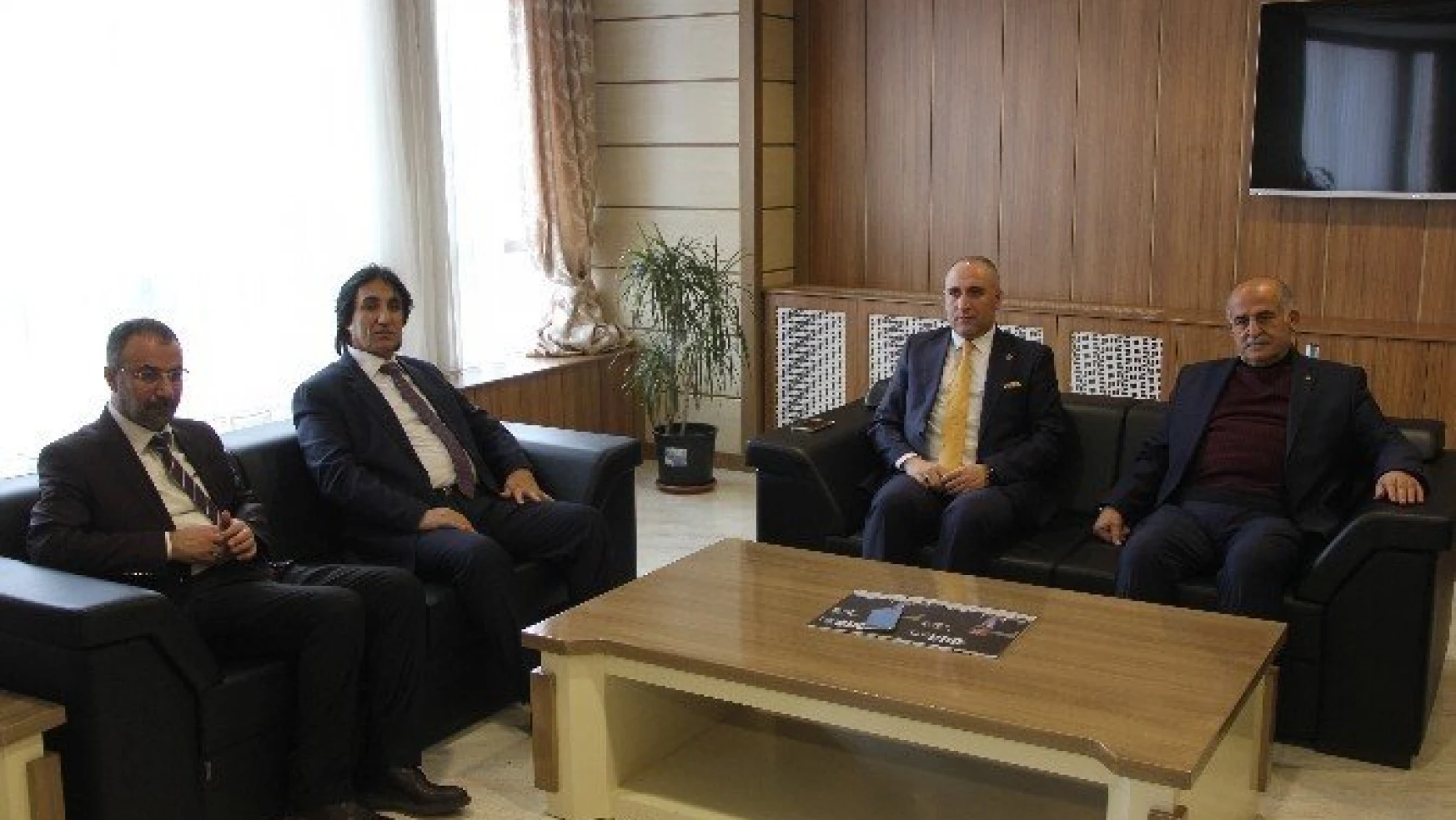 BİRKONFED Başkanı Ünsal, TSO'yu ziyaret etti
