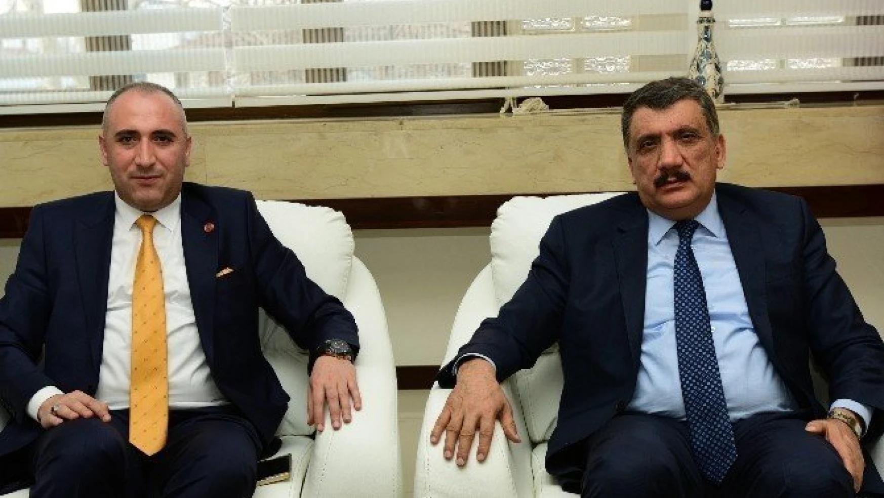 BİRKONFED Başkanı Ünsal'dan, Gürkan'a ziyaret