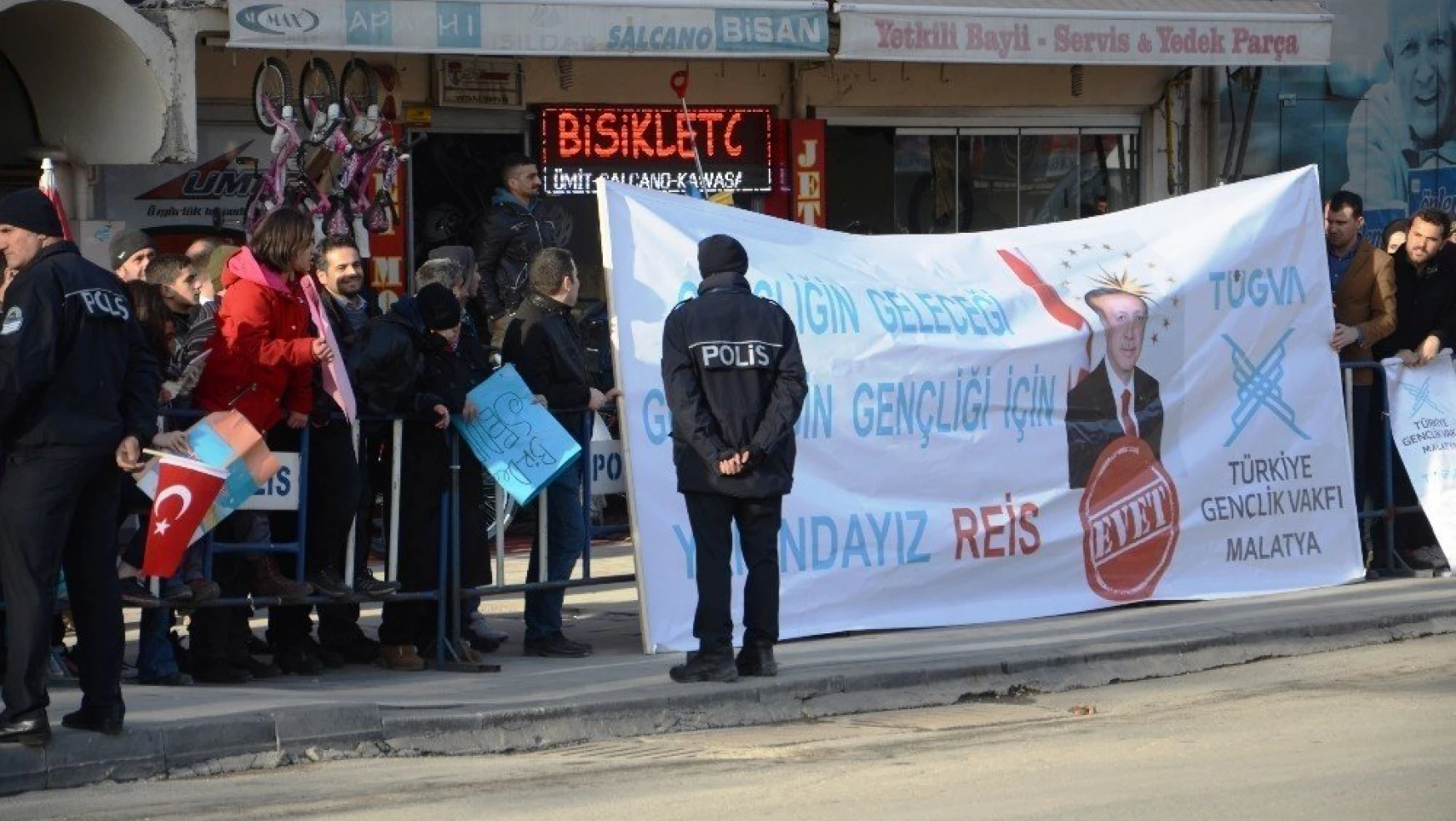 Cumhurbaşkanı Erdoğan Malatya'ya geldi