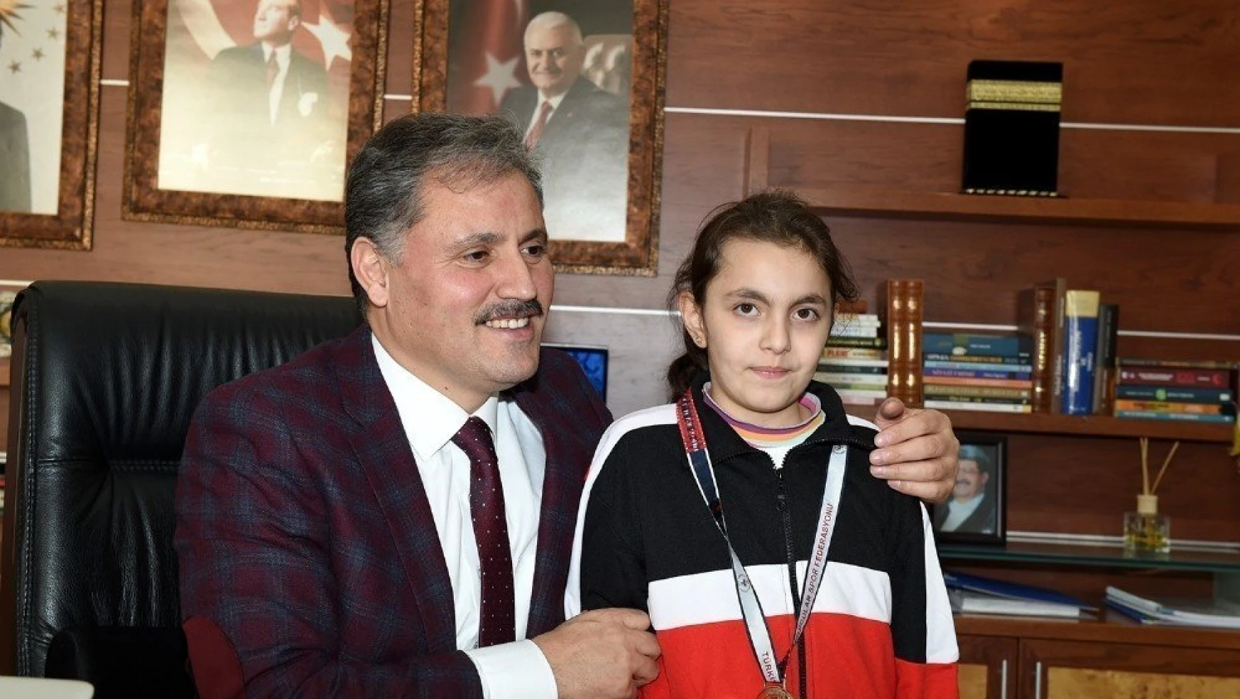 Başkan Çakır'a teşekkür ziyareti