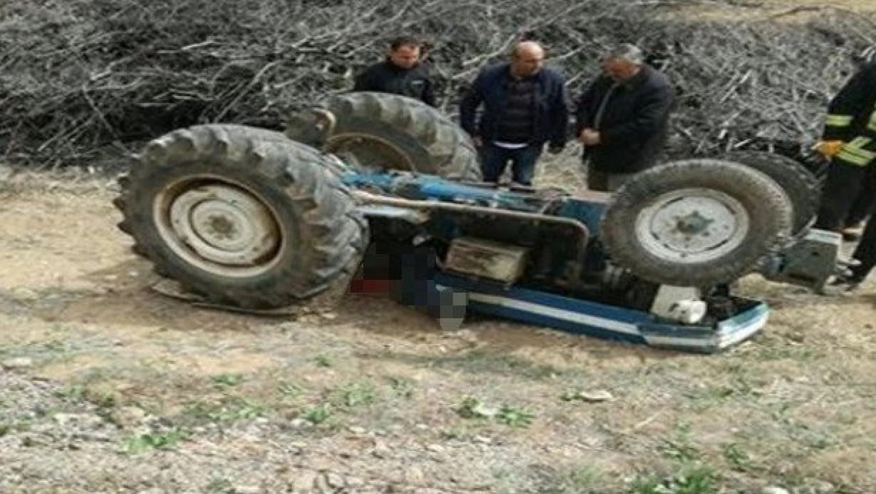 Akçadağ'da traktör devrildi: 1 ölü