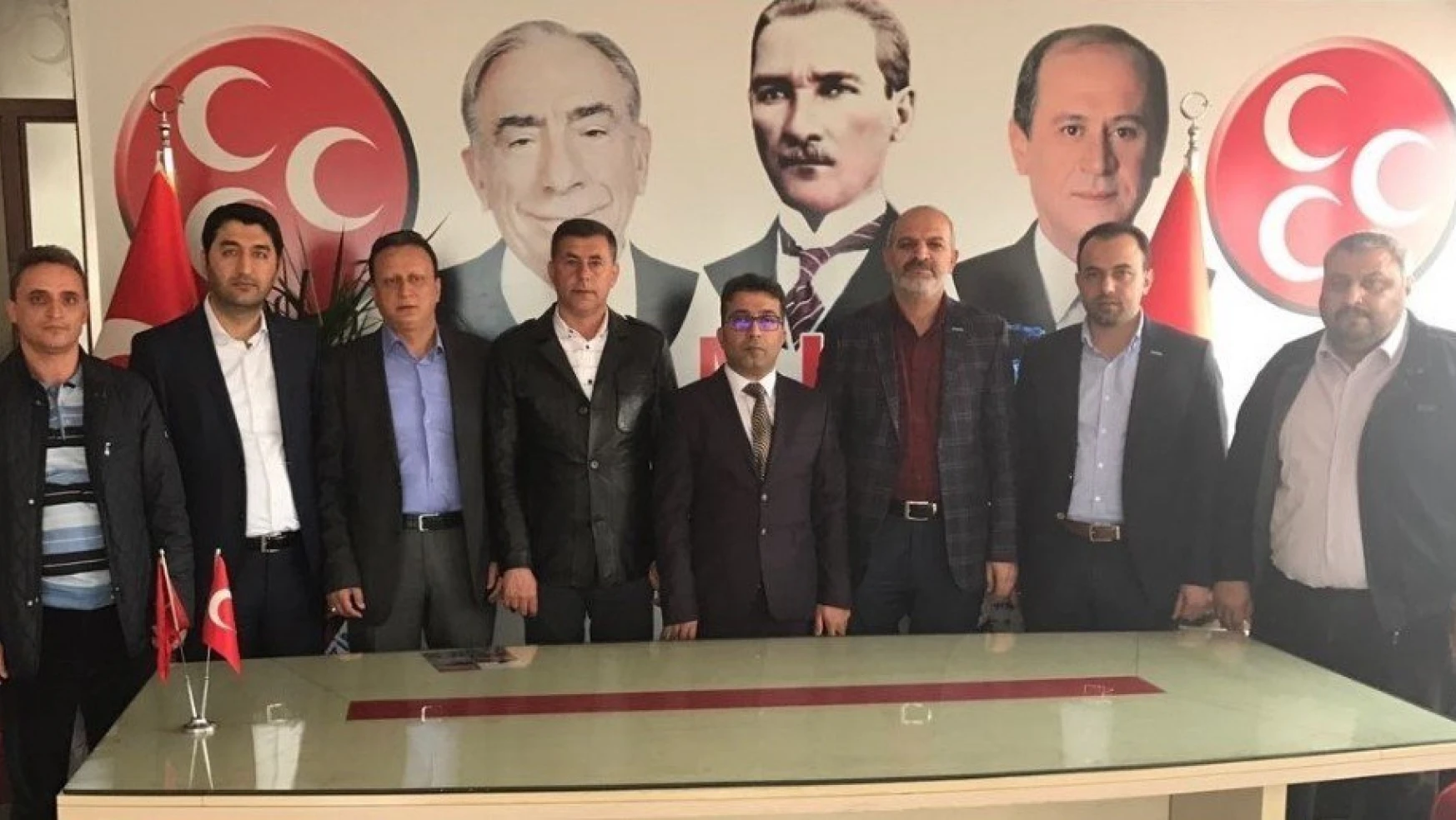 MÜSİAD'tan MHP İl Başkanına hayırlı olsun ziyareti