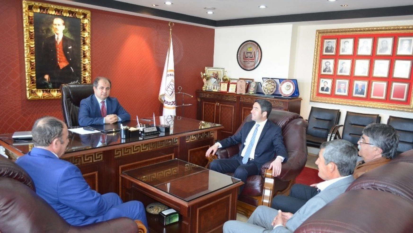 CHP İl Başkanı Kiraz, Malatya Barosunu ziyaret etti