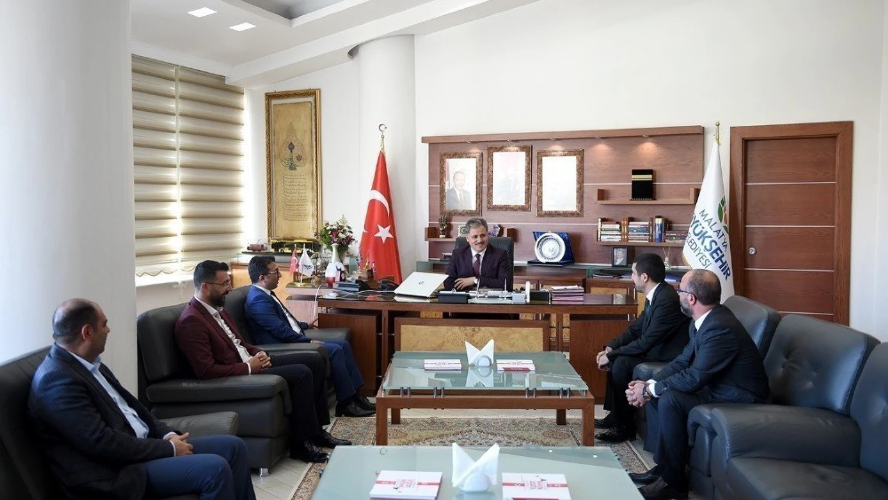 MHP il yönetiminden Başkan Çakır'a ziyaret
