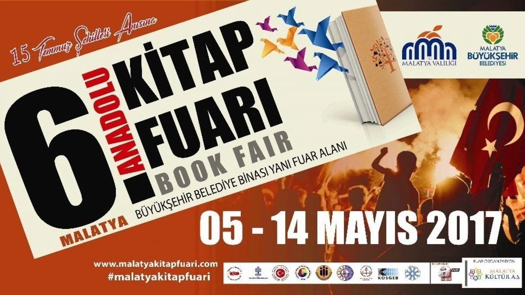 6. Malatya Anadolu Kitap ve Kültür Fuarı Cuma günü açılıyor
