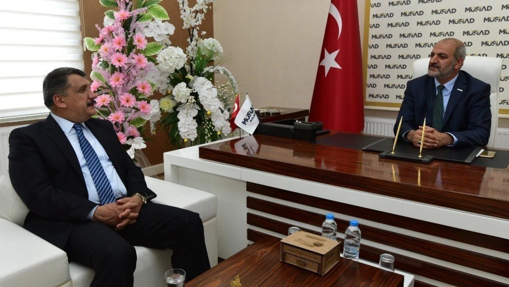 Başkan Gürkan'dan MÜSİAD ziyareti
