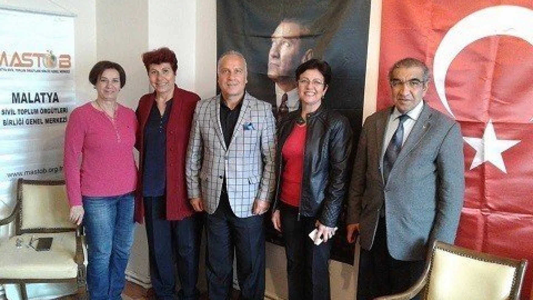 Ankara Elazığlılar Derneği'nden MASTÖB'e tebrik ziyareti
