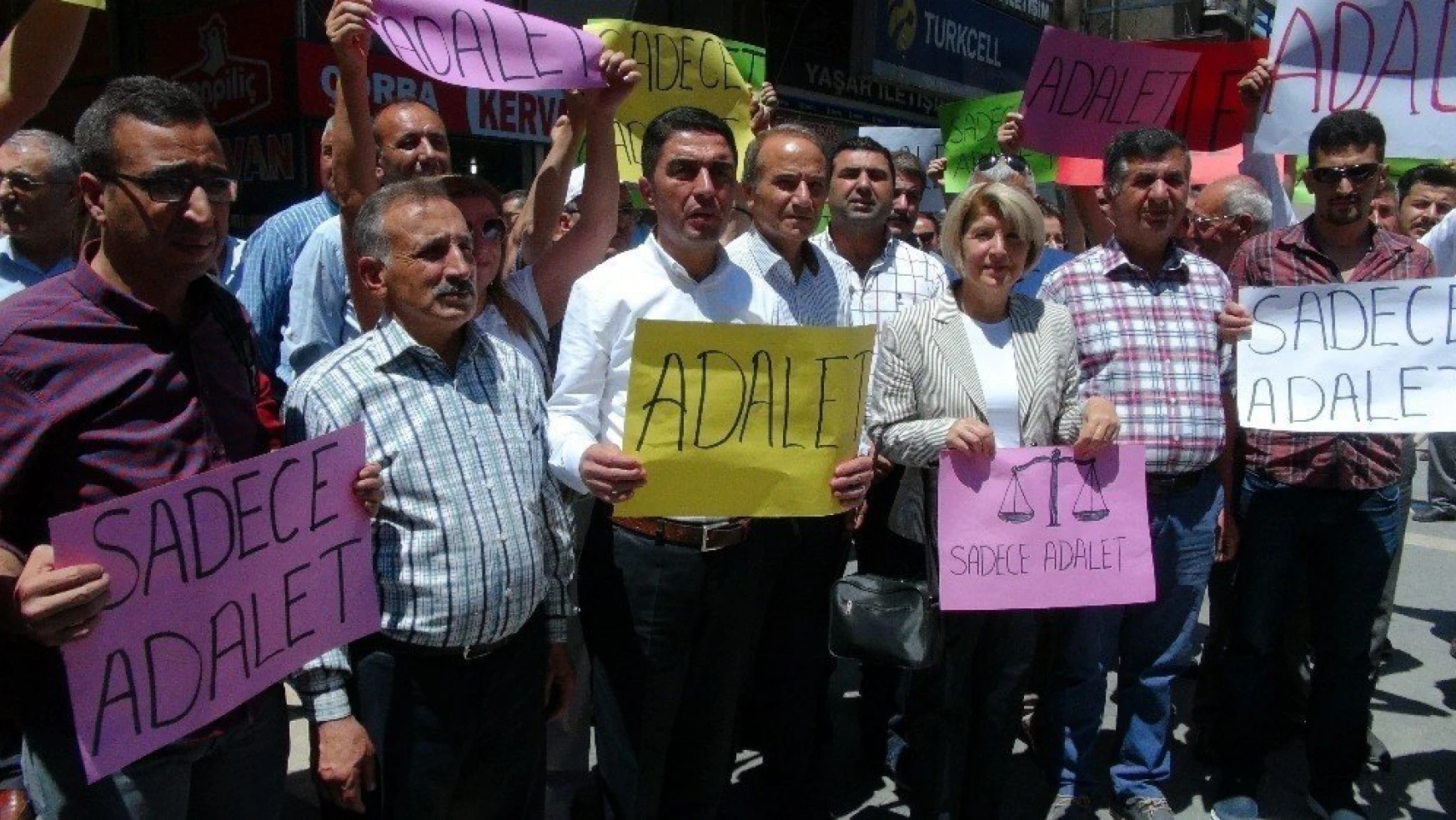 CHP Malatya'da Adalet yürüyüşüne destek

