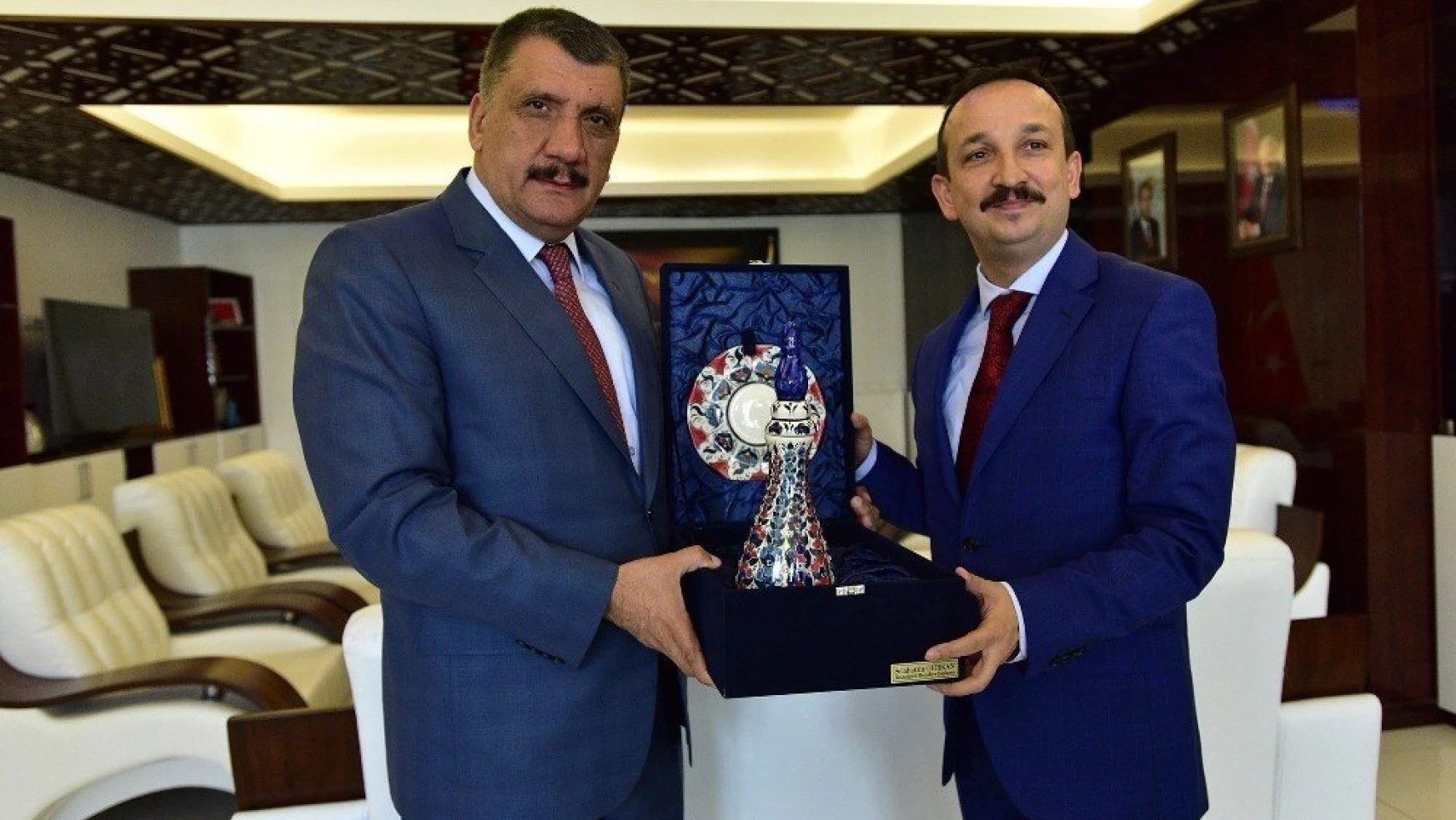 HSK Teftiş Kurulu Başkanı Kolukısa'dan Gürkan'a ziyaret
