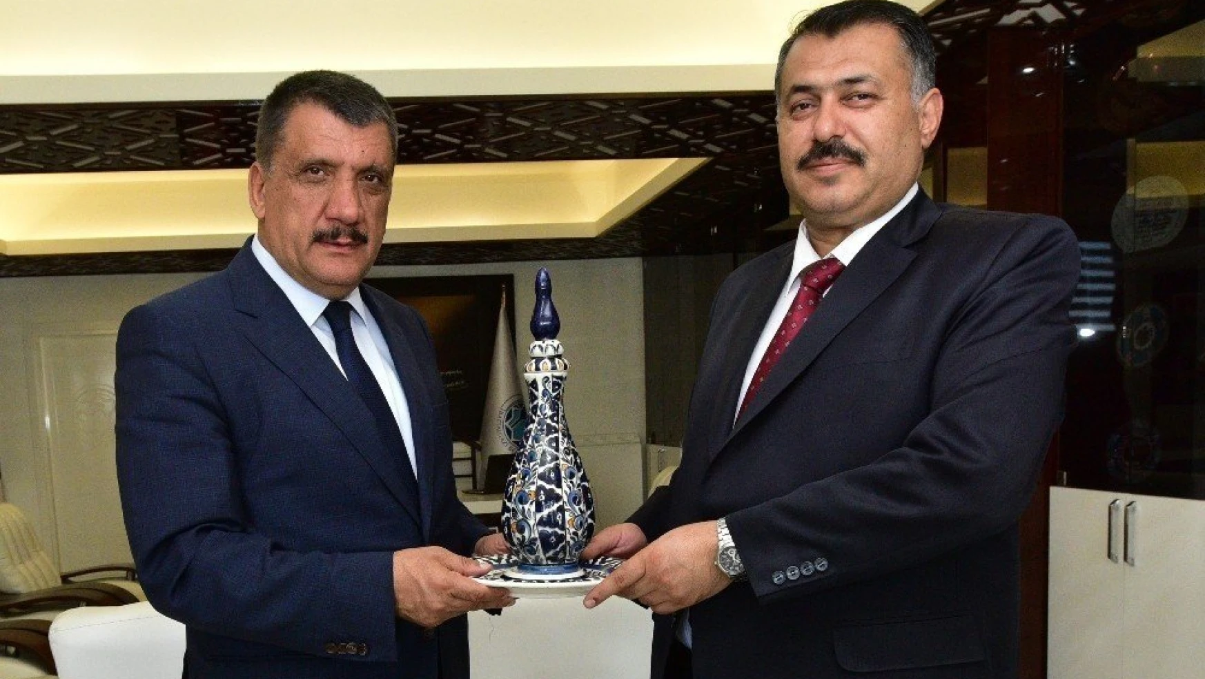 Başsavcı Yılmaz Başkan Gürkan'a veda ziyaretinde bulundu
