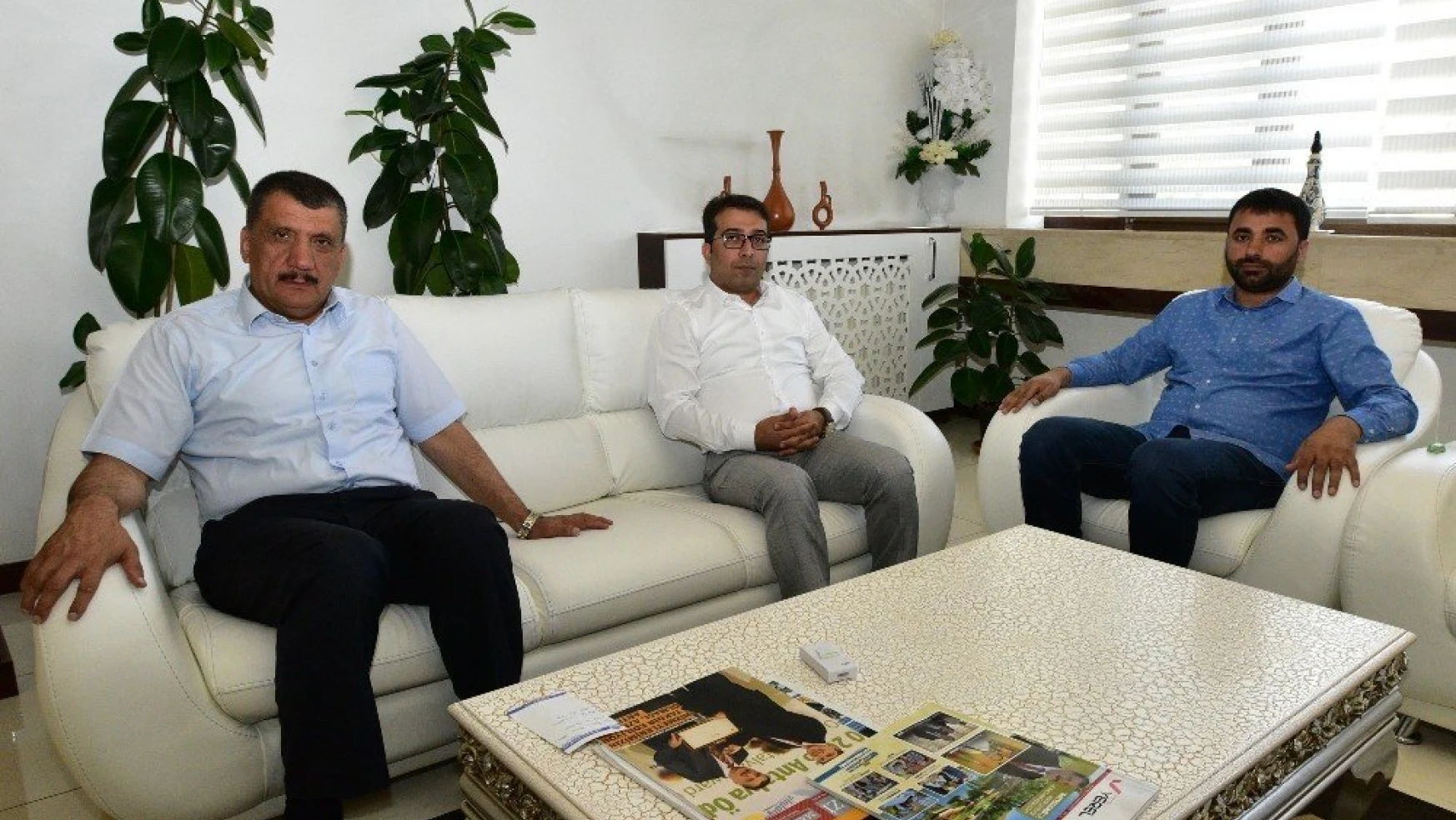 MHP İl Başkanı Kalı'dan Gürkan'a ziyaret
