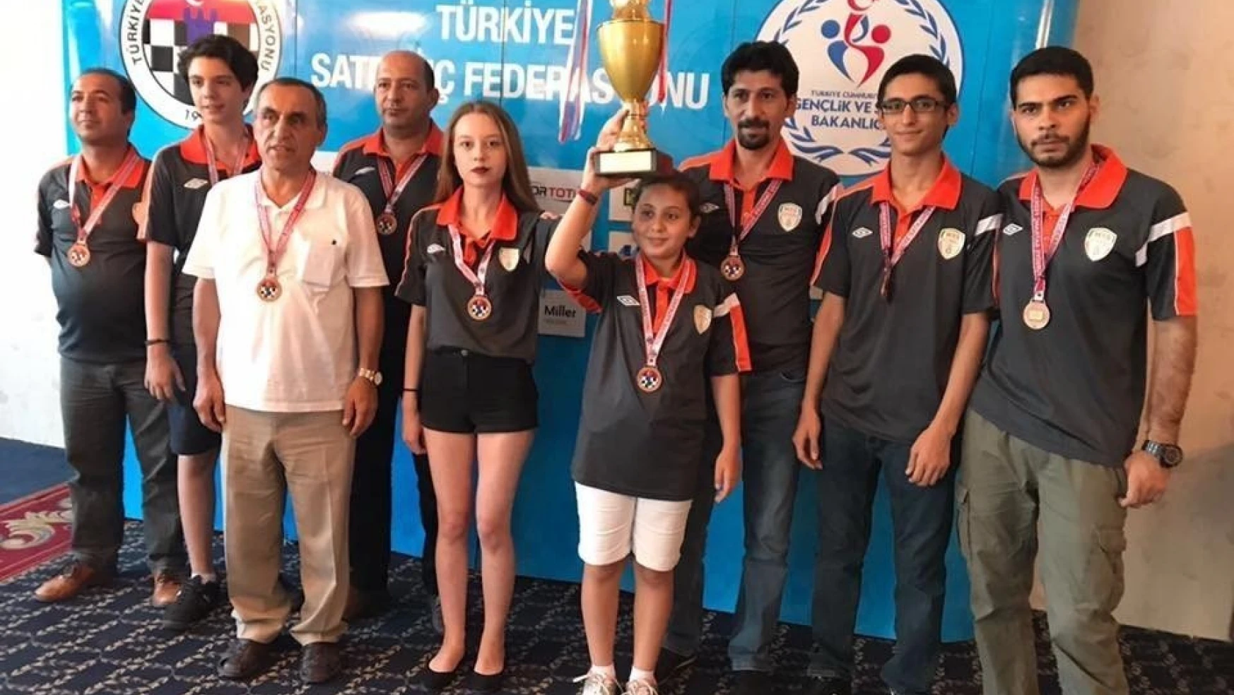 Malatya Yeşilyurt Belediyespor satrançta 1. lige yükseldi
