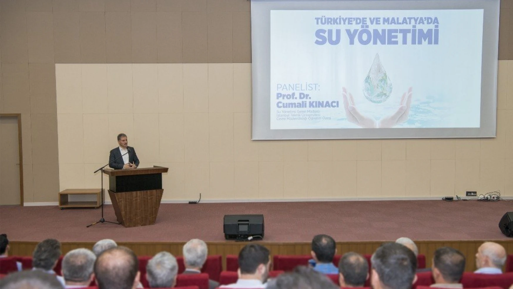 Türkiye'de ve Malatya'da Su Yönetimi paneli düzenledi
