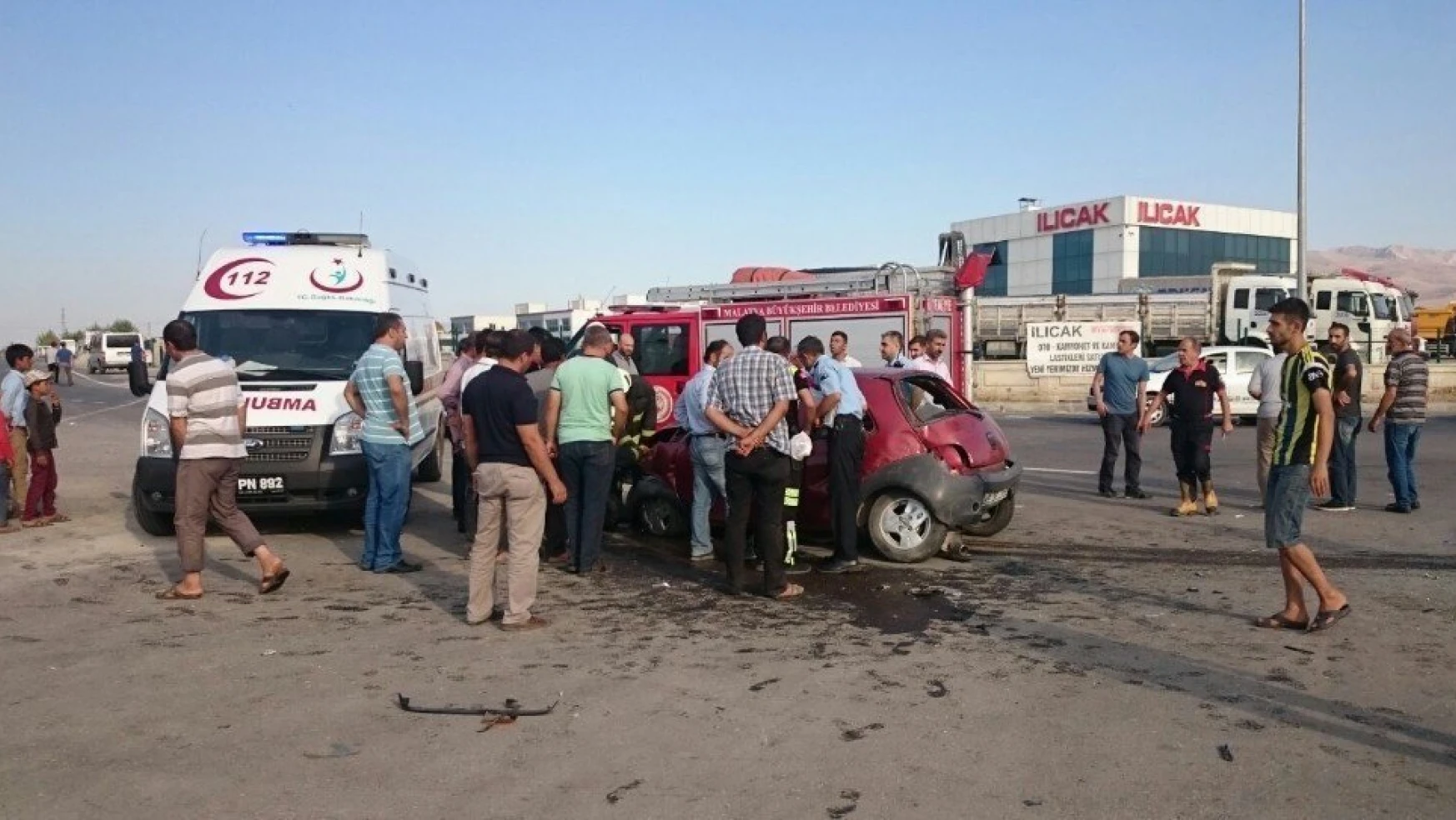 Malatya'da kaza: 4 yaralı
